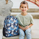 Wildkin 15-inch Kids Backpack – Durable, Padded, Adjustable for School & Travel - Blue Camo by TinyTreasures Baby Boutique