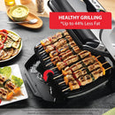 T-Fal OptiGrill Stainless Steel Electric Grill 4 Servings 6 Automatic Cooking Modes, Intelligent grilling rare to well-done 1800 Watts Nonstick Removable Plates, Dishwasher Safe, Indoor, Silver by GreenHaven Gardens
