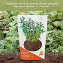 Professional Indoor Herb Plant Soil | Large 2.2 Quarts Ready to Use for Kitchen, Gardens, Cooking Herbs | Peat Moss, Coco Coir, Perlite, Dolomite | Made in USA by GreenHaven Gardens