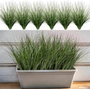 48PCS 17.3" Fake Plants Artificial Wheat Grass Greenery Plastic Plants Fake Grass Artificial Plants for Outdoor Decor Artificial Grass Plant with Greenery Stems for Indoor Home Decoration by CozyNest Decor