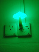 AUSAYE 2Pack LED Night Light Plug in Lamp 7-Color Changing Cute Mushroom Light Sensor Night Lights for Adults Kids NightLight by TinyTreasures Baby Boutique