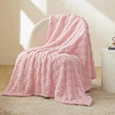 Bedsure GentleSoft Twin Blanket for Bed Blush Pink - Super Soft Cozy Blankets for Women Men Girls, Cute Fuzzy Fleece Throws for Bedroom Couch, 60x80 Inches by CozyNest Decor