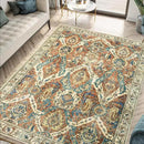 Keen Home Design 3x5 Rug - Machine Washable Entry Rug with Non-Slip Backing, Ideal for Enteryway, Kitchen, Bathroom, Laundry Room - Vintage, Easy Clean, Durable, Low Pile Rug - (3' x 5') by CozyNest Decor