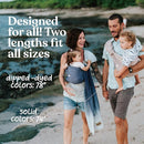 Nalakai Ring Sling Baby Carrier, Soft Linen Baby Sling, Baby Wrap, Comfort, Style, and Giving Back - Carry Your Little One with Love by TinyTreasures Baby Boutique
