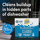 Lemi Shine Natural Dishwasher Cleaner Powered By Citric Acid | 100% Guaranteed Hard Water Cleaning Powder | Eco-Friendly Dishwasher Cleaner and Deodorizer With Fresh Lemon Scent (8 Count) by TinyTreasures Baby Boutique