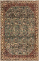Keen Home Design 2x3 Rug - Machine Washable Entry Rug with Non-Slip Backing, Ideal for Enteryway, Kitchen, Bathroom, Laundry Room - Vintage, Easy Clean, Durable, Low Pile Rug - (2' x 3')