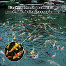 Rainleaf Pond Netting, 28' x 30' Pond Net Cover, Koi Pond Netting for Leaves, Heavy Duty Koi Pond Net Protecting Koi Fish from Herons, Stakes Included, Snare Nets by GreenHaven Gardens