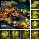 GIGALUMI Garden Outdoor Decor Lights 120LED 2Pack, Solar Garden Lights for Yard Outside Fairy Decorative,Solar Powered for Yard Pathway Flowerbed Planter Balcony Patio Decor（Warm White） by GreenHaven Gardens