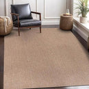 CAMILSON Easy Jute Rug 5x7, Indoor Outdoor Natural Color Farmhouse Area Rugs for Living Room Patio and Kitchen Rug, Solid Boho Woven Design, Easy-Cleaning, Washable Outside Carpet Alfombras (5 x 7) by CozyNest Decor