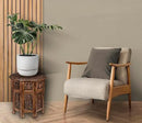 Lightnpro Handcrafted Wooden Round Accent Table - Vintage Farmhouse Octagonal Side End Table with Intricate Carvings for Living Room, Bedroom, Entryway - 18x18 Inch - Burnt by CozyNest Decor
