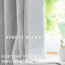 Vision Home Silver Gray Pinch Pleated Full Blackout Curtains Room Darkening Window Curtains 72 inch for Living Room Bedroom Thermal Insulated Pinch Pleat Drapes with Hooks Back Tab 2 Panel 40" Wx72 L by CozyNest Decor