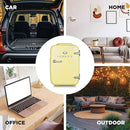 IBMF4SUN Fridge for Bedroom, Skincare, Portable Cooler & Warmer for Makeup, for Office & Home Refrigerator, Mini (4 L / 6-Can), Sun Yellow by CozyNest Decor