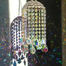 Crystal Chandelier Wind Chimes Suncatcher Pendant, Aurora Light Catcher for Window Indoor Outdoor Ornament, Gift for Mothers Day Christmas Day by GreenHaven Gardens