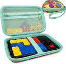 Case Compatible with Giiker Super Slide Brain Games, Protective Storage Bag Holder for Giiker Brain Teaser Puzzles Games Toys (Only Case) (Multicolor) by TinyTreasures Baby Boutique