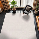 CAMILSON Easy Jute Rug 4x6, Indoor Outdoor Off-White Color Fiber Area Rugs for Living Room Patio and Kitchen Rug Herringbone Seagrass Woven Design Easy-Cleaning Washable Outside Carpet Alfombras 4 x 6 by CozyNest Decor
