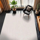CAMILSON Easy Jute Rug 5x7, Indoor Outdoor Off-White Color Fiber Area Rugs for Living Room Patio and Kitchen Rug Herringbone Seagrass Woven Design Easy-Cleaning Washable Outside Carpet Alfombras 5 x 7 by CozyNest Decor