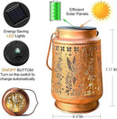 Outdoor Solar Waterproof Lantern Hummingbird Element Chandelier for Women mom Grandma Birthday Gift Memorial Gift Suitable for Balcony, Porch, Courtyard, Garden Decoration (Hummingbird) by GreenHaven Gardens