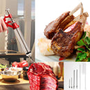 Meat Injector Marinade Gun Stainless Steel Outdoor Kit Flavor Food Syringes & 4 Marinades Needles for BBQ Grill Smoker Injectors Professional Syringe Held Culinary Barbecue Tool by GreenHaven Gardens