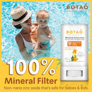 baby Mineral Sunscreen Stick 100% Zinc Oxide SPF 50+ Water Resistant UVA/UVB Protection Easy to Apply Fragrance Free, babies & kids, for sensetive skin, Unscented by TinyTreasures Baby Boutique