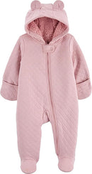 Simple Joys Kid's Pram Ivory Bear Outerwear by TinyTreasures Baby Boutique
