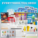 National Geographic Mega Science Lab - Science Kit for Kids with 130+ Easy Experiments, Featuring Earth Science, Chemistry Set, and Magic STEM Projects for Boys and Girls (Amazon Exclusive) by TinyTreasures Baby Boutique