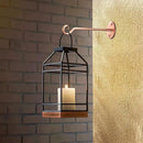 Monarch Abode Wall Mount Plant Hook Premium Metal Decorative Hanging Bracket for Plants Bird Feeders Planters Home Decor, Heavy Duty, 7.5 inch, Set of 2, Brushed Copper Finish by GreenHaven Gardens