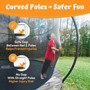 JUMPZYLLA Trampoline Outdoor 8FT 10FT 12FT 14FT 15FT 16FT with Enclosure and Ladder, ASTM Approved Recreational Trampoline for Kids and Adults, Anti-Rust Coated Frame by TinyTreasures Baby Boutique