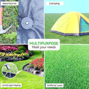 200 Pack Landscape Stakes with Gasket Caps - 6.3 Inch Heavy-Duty Galvanized Steel Garden Spikes are Used to Fixing Weed Barrier, Artificial Lawn, Patio Rug, Etc by GreenHaven Gardens