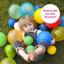 Edushape Original Sensory Ball - 7" Yellow Baby Ball Enhances Gross Motor Skills for Kids 6 Months & Up by TinyTreasures Baby Boutique