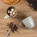 GBHOME Ceramic Coffee Mugs Set of 6, 12oz Stoneware Coffee Mugs Set For Dad Mom Women MEN, Light Weight Coffee Cups for Latte/Tea/Beer/Hot Cocoa, Dishwasher & Microwave Safe by CozyNest Decor