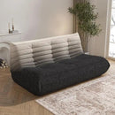 Bean Bag Chair, Oversized Fireside Chair Bean Bag Sofa Large Bean Bag Chair for Adults, 3 Seater Bean Bag Chairs for Teens with High Density Comfortable Foam, Bean Bag for Living Room(Black&White) by CozyNest Decor