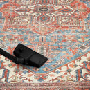 Keen Home Design 2x7 Rug - Machine Washable Runner Rug with Non-Slip Backing, Ideal for Hallway, Entryway, Kitchen, Laundry Room - Vintage, Easy Clean, Durable, Low Pile Rug - (2'6" x 7') by CozyNest Decor