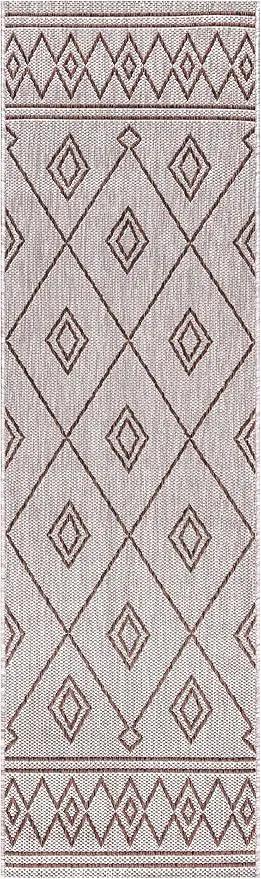 Keen Home Design Terrace Outdoor Runner Rug - 2x10 Washable Indoor/Outdoor Rug for Patio, Kitchen, Balcony, Beach, Garden, Deck and Porch, Size: 2'2"x9'11", photo 3 of 7