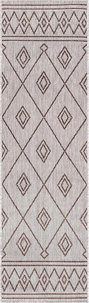Keen Home Design Terrace Outdoor Runner Rug - 2x10 Washable Indoor/Outdoor Rug for Patio, Kitchen, Balcony, Beach, Garden, Deck and Porch, Size: 2'2"x9'11" by GreenHaven Gardens