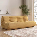Big Bean Bag Chairs for Adults, 3 Seater Large Bean Bag Chair Sofa, Fireside Chair Lazy Sofa Chair with High Density Comfortable Foam, Modern Bean Bag for Living Room, Bedroom, Office (Yellow) by CozyNest Decor