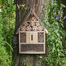 Premium Weatherproof Insect Hotel - Durable Bug House, Bee Home Box for Garden - Ideal Habitat for Bees, Ladybirds, Butterflies - Enhance Biodiversity & Eco-Balance by GreenHaven Gardens