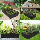 POILKMNI Fabric Raised Garden Bed, 232 Gallon 8 Grids Plant Grow Bags 8x4x1ft Large Garden Grow Bed Bags for Growing Herbs, Flowers and Vegetables by GreenHaven Gardens