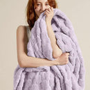 Bedsure GentleSoft King Size Blanket for Bed - Super Soft Cozy Blankets for Women Men Girls, Large Fuzzy Fleece Throw for Bedroom Decor, Lavender Fog,108x90 Inches by CozyNest Decor