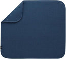S&T INC. Dish Drying Mat, 16” x 18”, Absorbent Microfiber Kitchen Counter Mat, Dish Drying Pad for Dishes, Utensils, Pots and Pans, Large, Navy by CozyNest Decor
