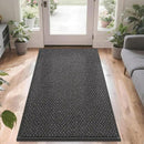COSY HOMEER-Door-Mat 36"x60" Non Slip Absorbent Entryway Rugs Dirt Trapper Doormats Washable Entrance Mats Low Pile Welcome Floor Mat for Front Back Door and Entry Mats,Dark Grey by CozyNest Decor