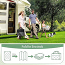 GENIMO Outdoor Rug 10' x 14' Waterproof for Patios Clearance, Reversible Outdoor Plastic Straw Camping Rug Carpet, Large Area Rugs Mats for RV, Camper, Deck, Balcony, Porch, Beach, Picnic, Black&Grey by CozyNest Decor