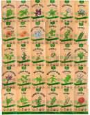 Organo Republic 30 Culinary Herbs & Edible Flower Seed Variety Pack- Indoor/Outdoor. 14000+ Non-GMO Heirloom Flower Seeds: Basil, Borage, Echinacea, Lavender, Oregano, Rosemary Seeds & More by GreenHaven Gardens