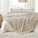 Bedsure GentleSoft Full Size Blankets for Bed Light Brown - Super Soft Cozy Fleece Blanket for Women Men Girls, Large Fuzzy Throws for Bedroom Decor, 84x90 Inches by CozyNest Decor