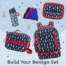 Bentgo Kids 2-in-1 Backpack & Insulated Lunch Bag - Durable 16” Backpack & Lunch Container in Unique Prints for School & Travel - Water Resistant, Padded & Large Compartments (Rocket) by TinyTreasures Baby Boutique