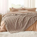 Bedsure GentleSoft Full Size Blankets for Bed Light Taupe - Super Soft Cozy Fleece Blanket for Women Men Girls, Large Fuzzy Throws for Bedroom Decor, 84x90 Inches by CozyNest Decor