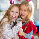 Singimals Kids Karaoke Speaker with Microphone - Unleash Your Child's Inner Superstar, Bluetooth v5.1, 12H Playtime, 5W Speaker, Multicolor LED Lighting, Patches The Cat by TinyTreasures Baby Boutique