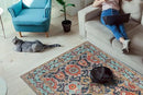 Keen Home Design 2x7 Rug - Machine Washable Runner Rug with Non-Slip Backing, Ideal for Hallway, Entryway, Kitchen, Laundry Room - Vintage, Easy Clean, Durable, Low Pile Rug - (2'6" x 7') by CozyNest Decor