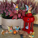 Mood Lab Fairy Garden - Miniature Fairies Figurines Accessories - Camping Kit of 9 pcs - Set for Outdoor or House Decor by CozyNest Decor