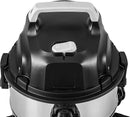 Amazon Basics Wet Dry Vacuum Cleaner, 4 gallon Shop, 3 HP Stainless Steel, Grey/Black by CozyNest Decor