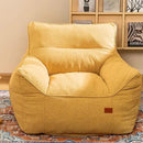 Bean Bag Chair with Filler, Bean Bag Sofa Chair with Tufted Soft Armrests Plush Lazy Sofa Comfy Chair,Large BeanBag Chair for Adults in Livingroom, Bedroom by CozyNest Decor